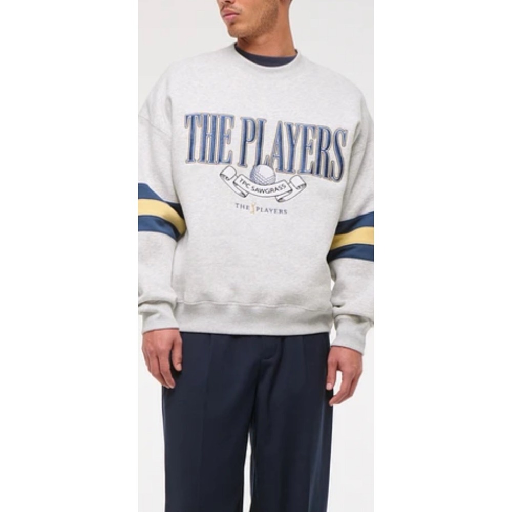Abercrombie x Reserve The Players Golf Championship Sweatshirt PGA Size Med Rare